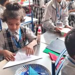 Fun with paper craft in school